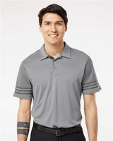 Men's Striped Sleeve Polo