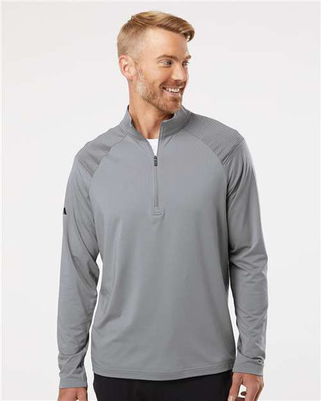 Men's Ultimate365 Lightweight Shoulder Stripe Quarter-Zip Pullover
