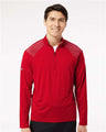 Men's Ultimate365 Lightweight Shoulder Stripe Quarter-Zip Pullover