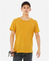 Unisex FWD Fashion Triblend Raw Neck Tee