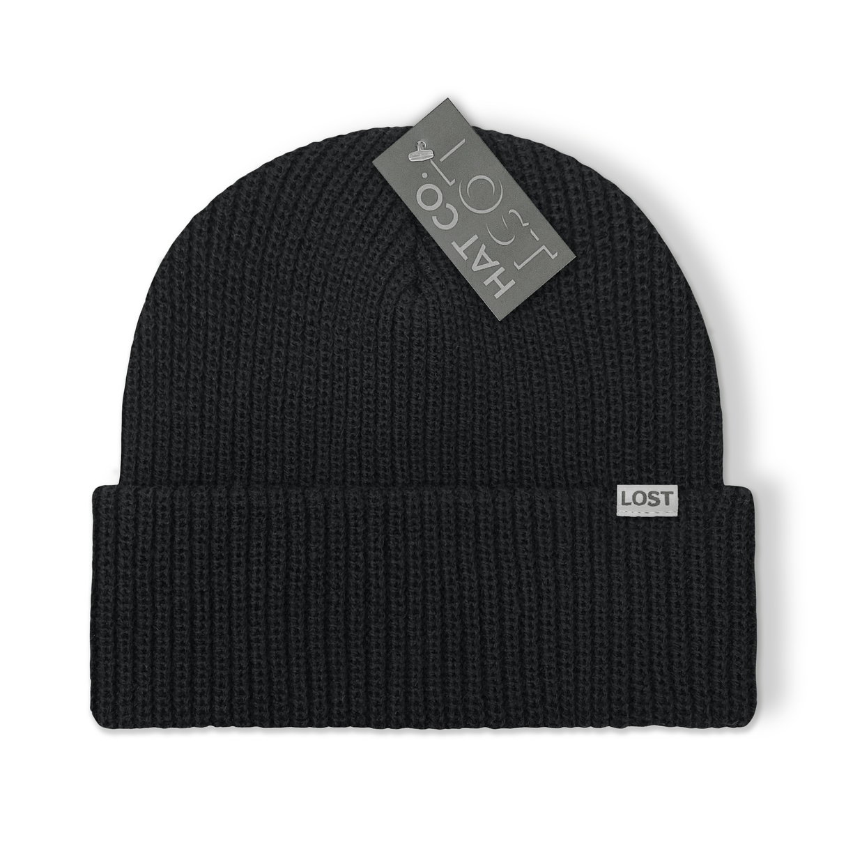 Black Field Beanie - Lost Hat Co.