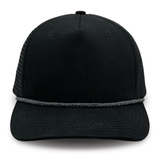 Blackout Ranchero Foam Trucker - Lost Hat Co.