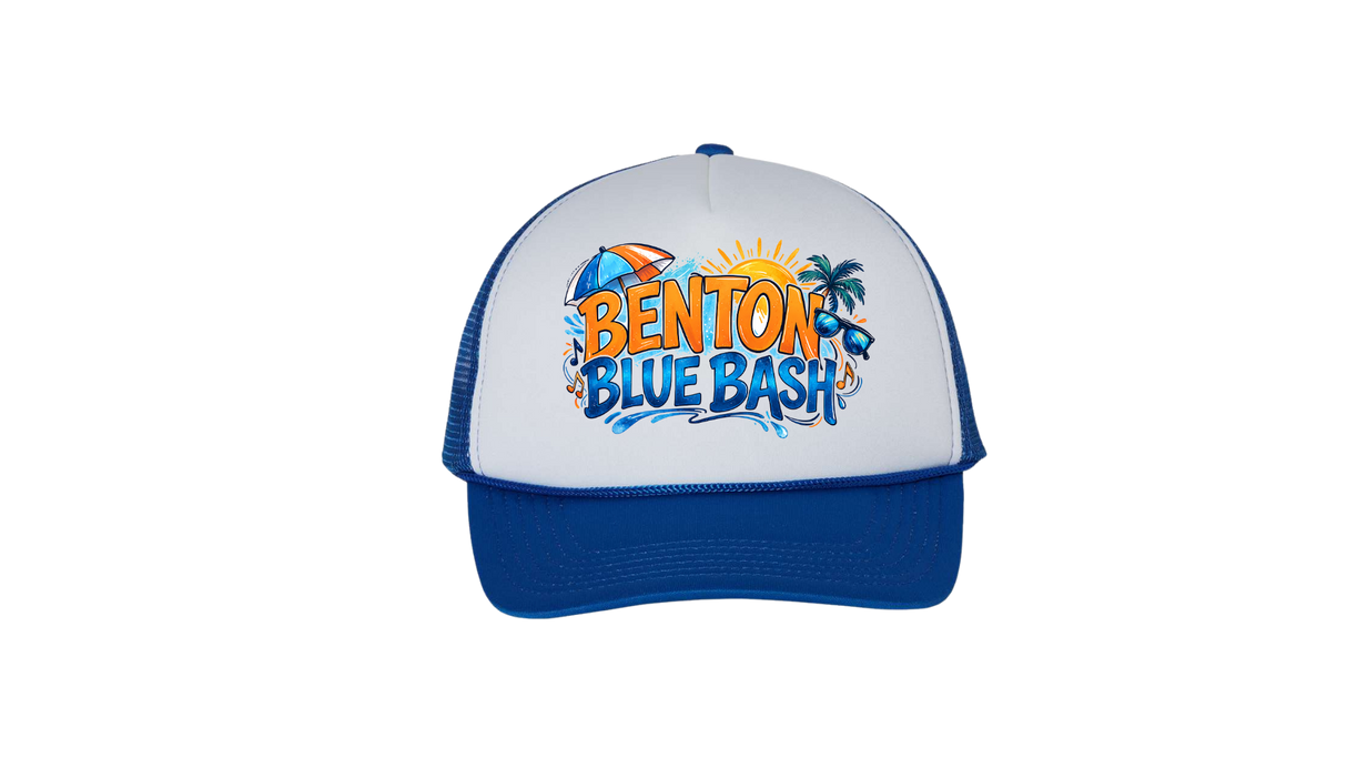 Benton Blue Bash Trucker Hat