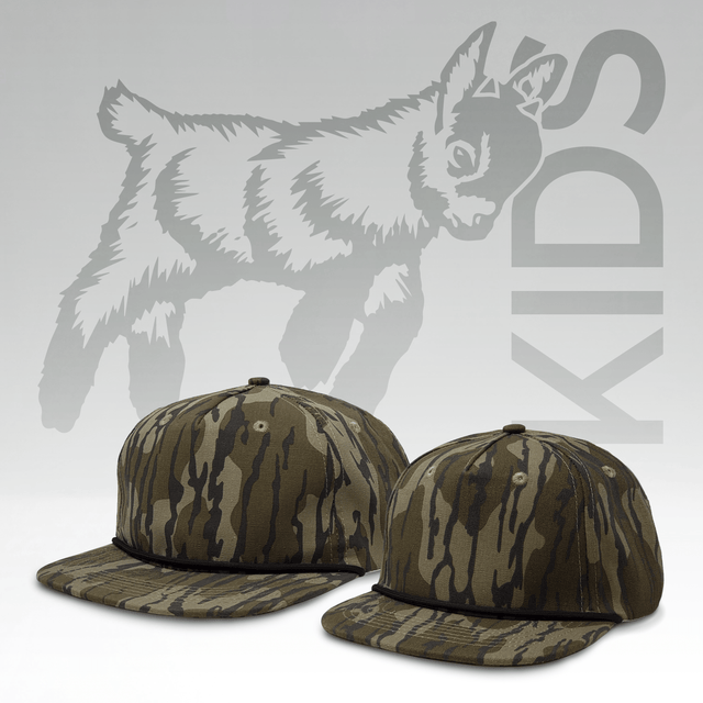 Kids Mossy Oak Bottomland Goat Rope - Lost Hat Co.