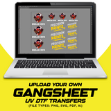 UV DTF Transfers - Upload Gang Sheet