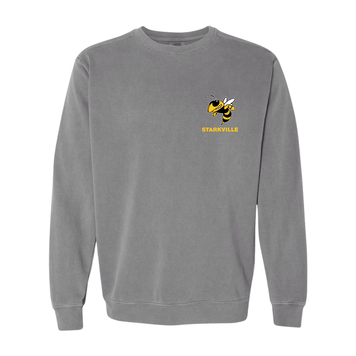 Comfort Color  Yellow Jacket Sweat Shirt - Adult