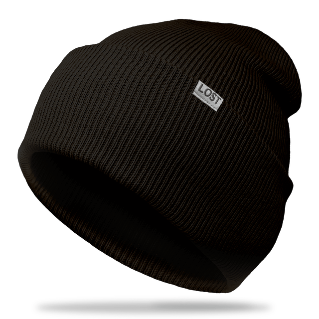 Black Cold Front Beanie - On Target Print Solutions