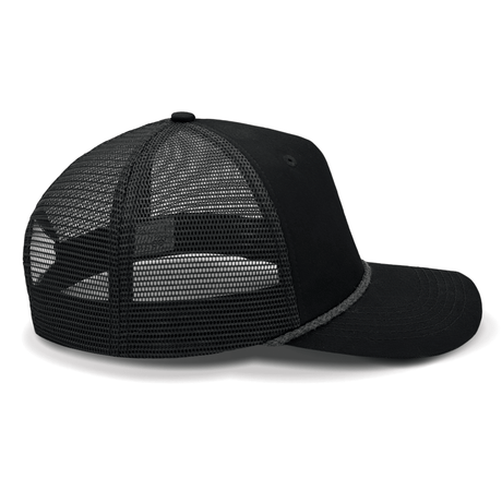 Blackout Ranchero Foam Trucker - On Target Print Solutions