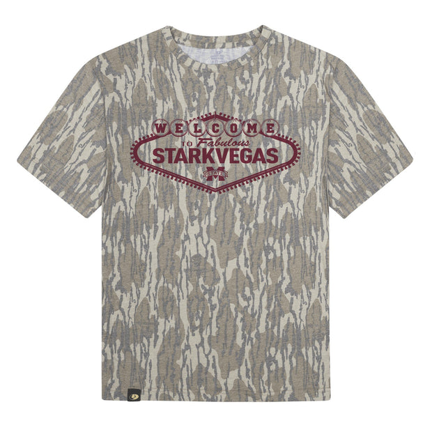 Welcome to StarkVegas Mossy Oak Tee (Bottomland)