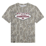 Welcome to StarkVegas Mossy Oak Youth Tee, multicolor print on Mossy Oak Bottomland