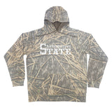 Mississippi State Mossy Oak Youth Hoodie, white print on Mossy Oak Shadow Grass