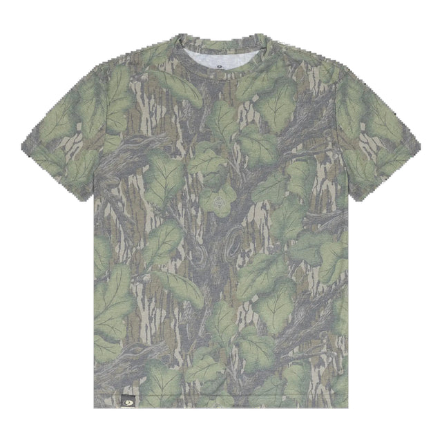 Blank Mossy Oak Full Foliage Washed Out tri-blend tee