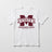 Mississippi State bigM tee — White