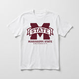 Mississippi State bigM tee — White