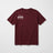 Mississippi State leftchest tee — Maroon