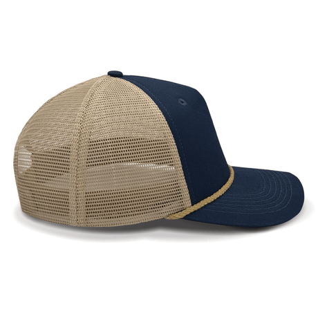 Navy & Balsa Ranchero Foam Trucker - On Target Print Solutions