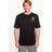 Starkville High swim left chest logo on a black dri-fit tee