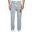 Starkville High swim logo on grey open bottom sweatpants